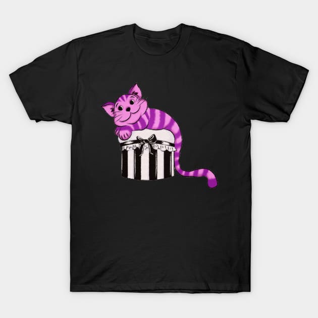 Cheshire Cat from Alice in Wonderland T-Shirt by JECreate